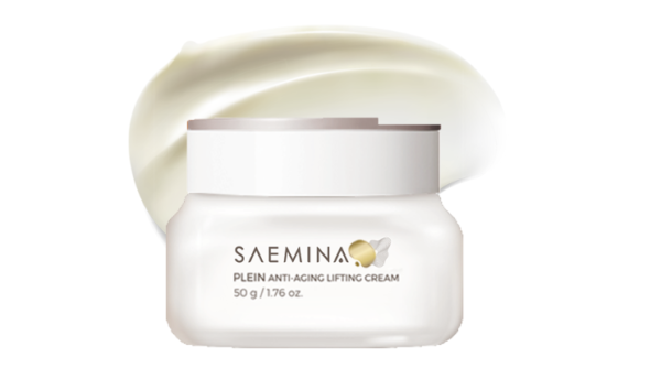 Антивіковий крем з пептидами, аденозином, антиоксидантами, заспокійливими компонентами (рослинні олії, лецитин, пробіотики) Newland All Nature Saemina Plein Anti-Aging Cream 50g