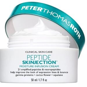 Крем для інтенсивного зволоження та боротьби зі зморшками з пептидами, нейропептидами Peter Thomas Roth Peptide Skinjection Moisture Infusion Cream 50ml