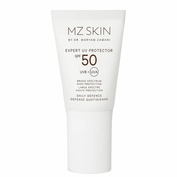 Сонцезахисний крем з SPF 50 з ніацинамідом, екстрактом стовбурових клітин арабійської бавовни, гіалуроновим компексом MZ Skin Expert UV Protector SPF 50 60ml