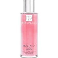 Живильна олія для тіла з ніжним шиммером з екстрактом снігових водоростей, Hydraherba та олією шипшини Dr. Grandel Beautygen Renew Body Oil 100ml
