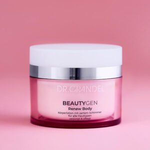 Кремовий лосьйон для тіла з екстрактом снігових водоростей, олією авокадо, дикої троянди, скваланом, молочною кислотою Dr. Grandel Beautygen Renew Body 200ml