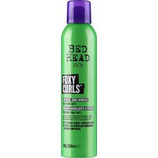 Мус для кучерявого волосся сильної фіксації містить полімери Super Hold Tigi Bed Head Foxy Curls Mousse 250ml