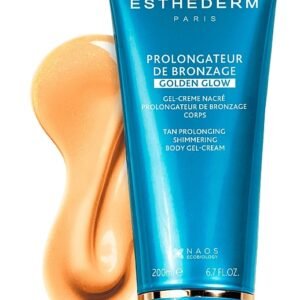 Гель-крем для продовження засмаги з шимером містить Cellular Water, AS, S Institut Esthederm Golden Glow Body Gel-Cream 200ml